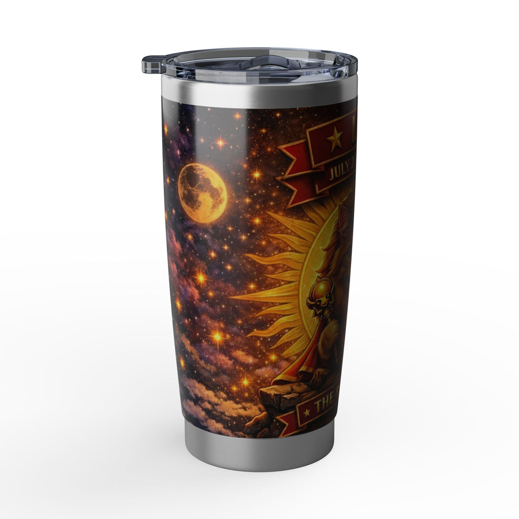 Leo Cat Zodiac Tumbler - The Kingly Cat