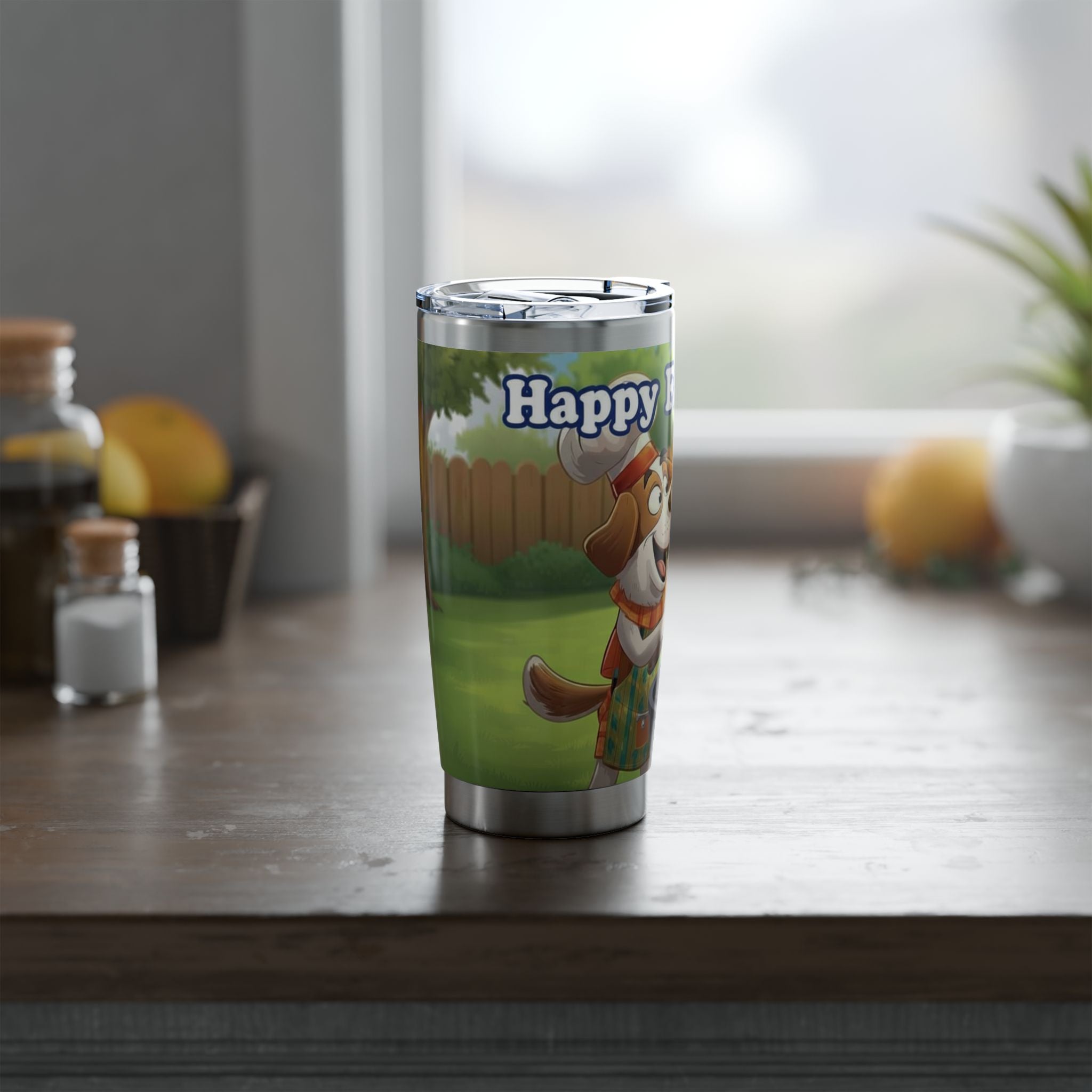 🐾 Limited Edition Father’s Day Dog Tumbler – 20oz