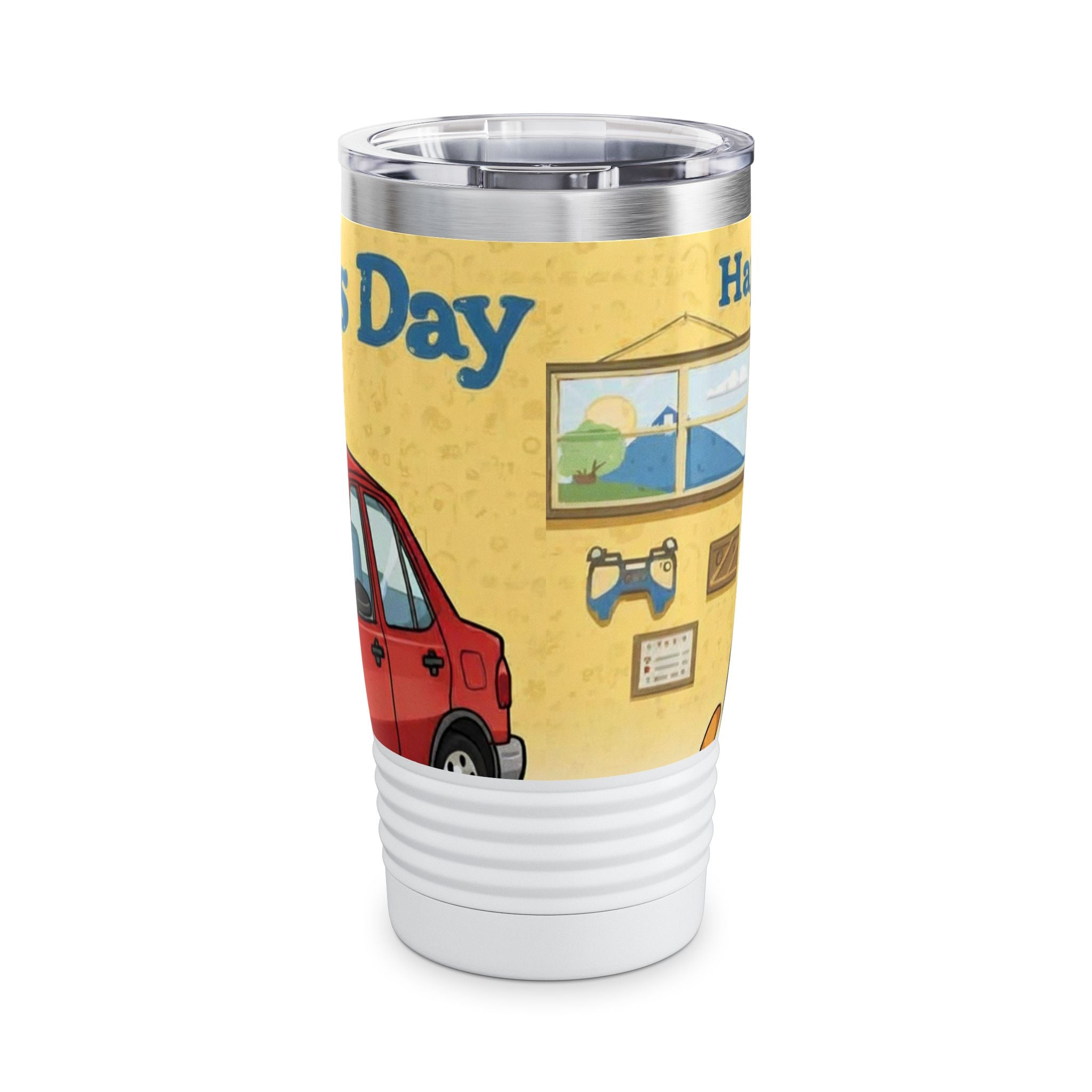 🐾 Limited Edition Father’s Day Cat Dad Tumbler – 20oz