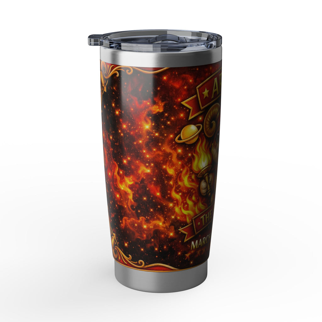 Aries Dog Zodiac Tumbler - The Fire Pup