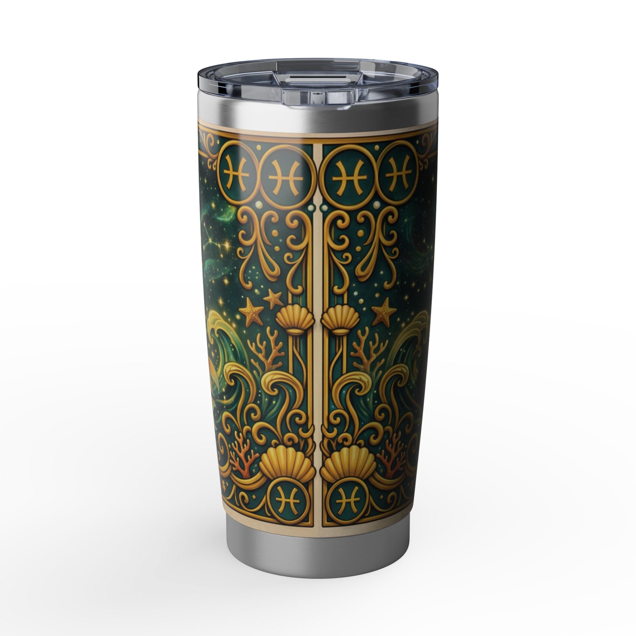 Pisces Pup Zodiac Tumbler - The Dreamy Pup