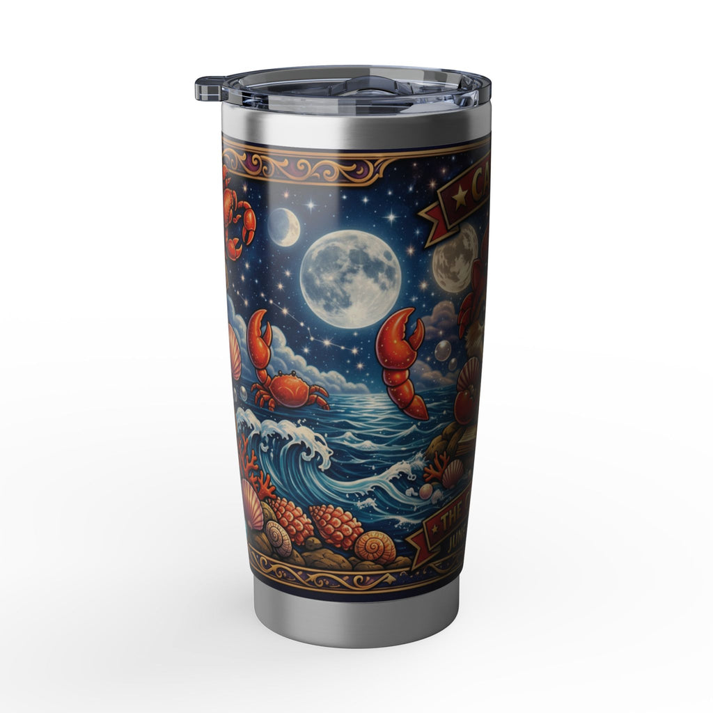 Cancer Cat Zodiac Tumbler - The Crabby Cat
