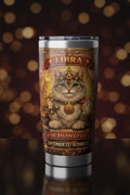 Libra Cat Zodiac Tumbler - The Balanced Cat