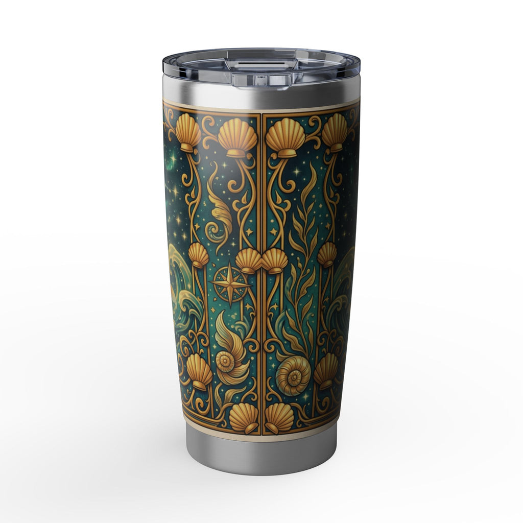 Pisces Cat Zodiac Tumbler - The Dreamy Drifter Cat