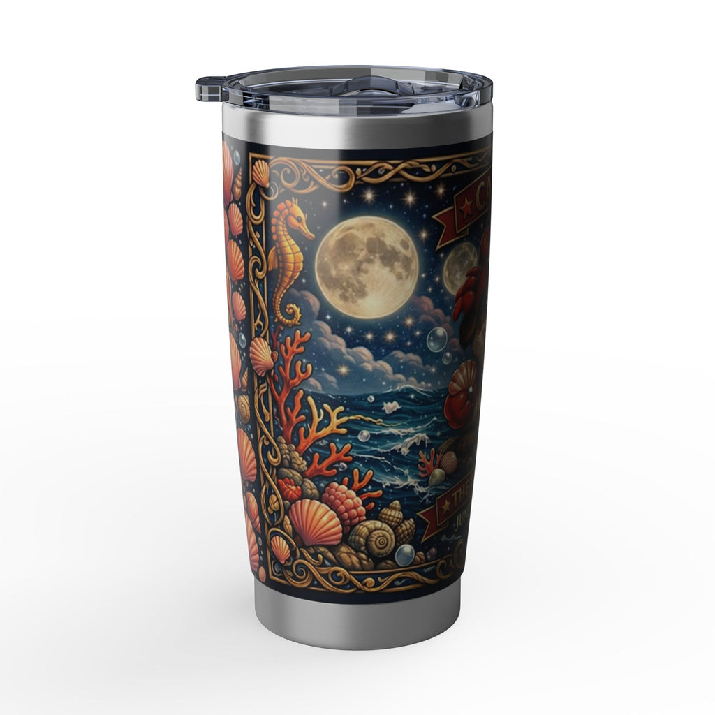 Cancer Pup Zodiac Tumbler - The Crabby Pup