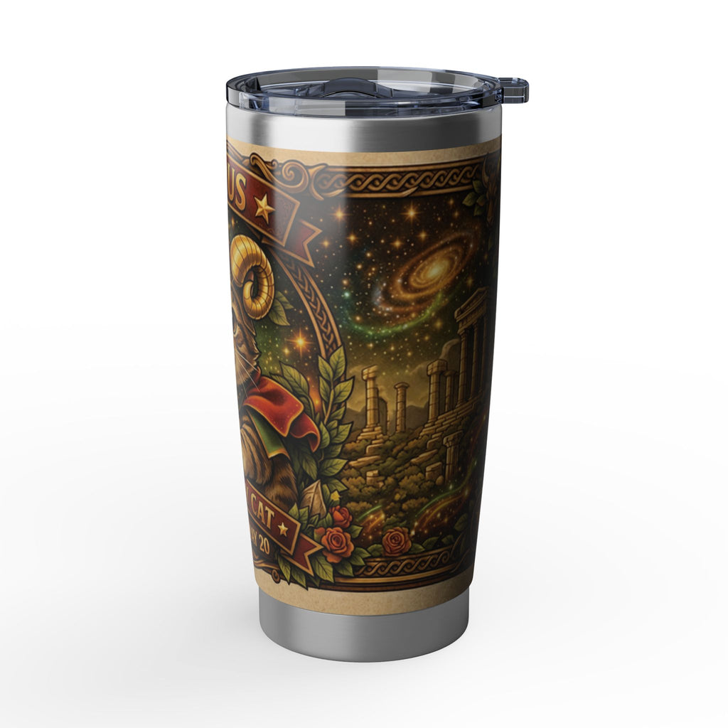 Taurus Cat Zodiac Tumbler - The Bully Cat