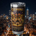 Gemini Cat Zodiac Tumbler - The Twin Spirits