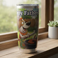 🐾 Limited Edition Father’s Day Dog Tumbler – 20oz